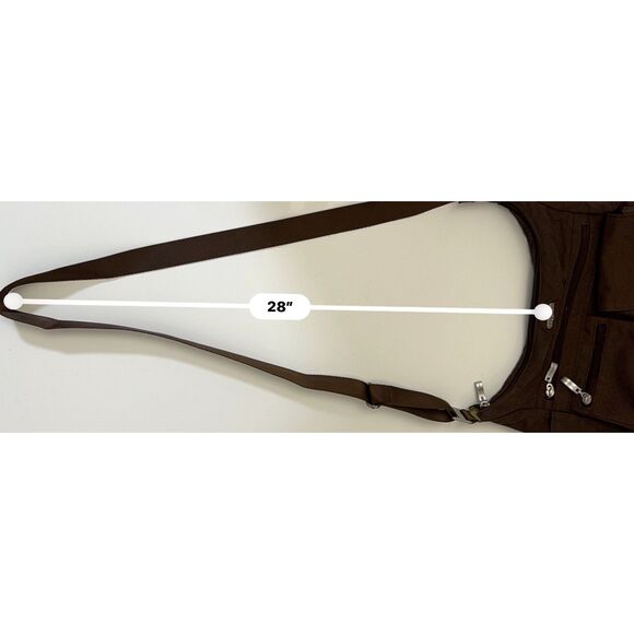 Baggallini Everywhere Bagg crossbody/hobo in portobello - Picture 7 of 8